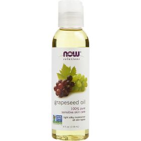 ESSENTIAL OILS NOW by NOW Essential Oils GRAPESEED OIL 100% PURE SENSITIVE SKIN CARE 4 OZ (SKU: 322172)